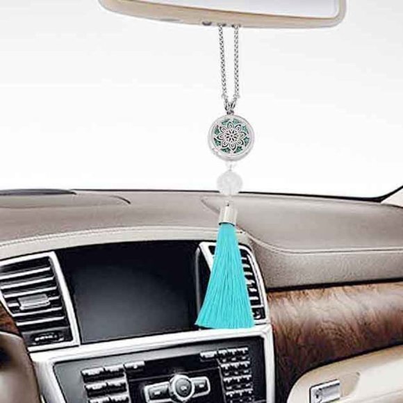 One Stainless Steel Car Essential Oil Turquoise Design - Picture 2 of 2